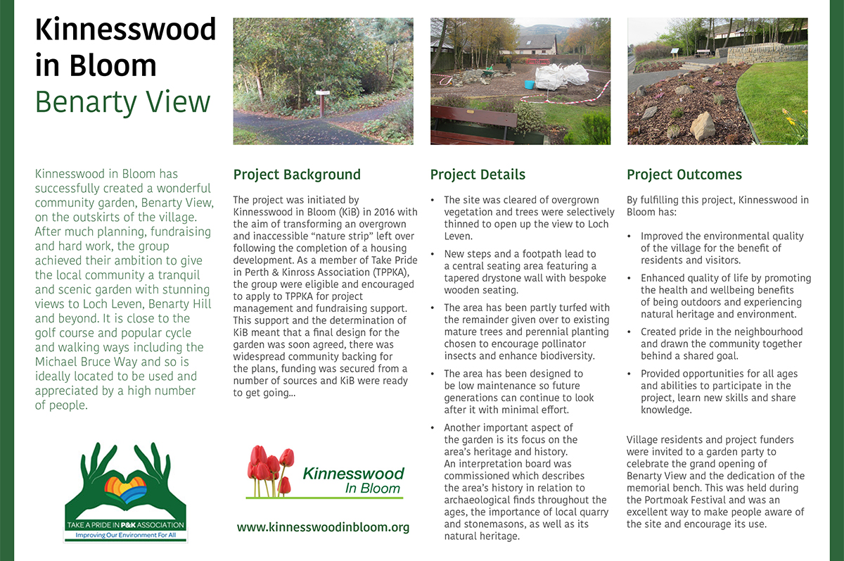 Kinnesswood in Bloom Case Study Jan 2020 Final